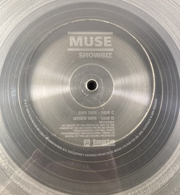 Lot 156 - MUSE - SHOWBIZ LP (1999 UK CLEAR VINYL - MUSHROOM MUSH59LP)