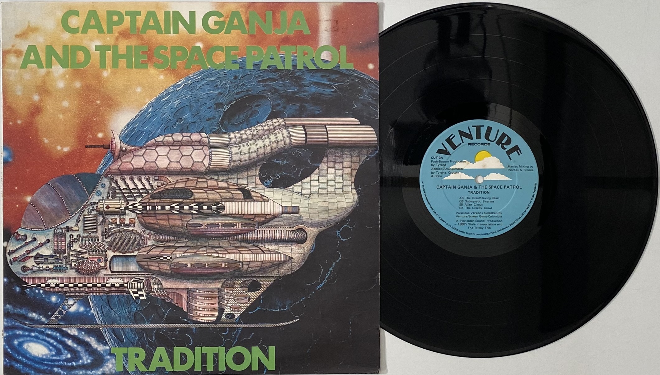 Lot 3 - TRADITION - CAPTAIN GANJA AND THE SPACE PATROL