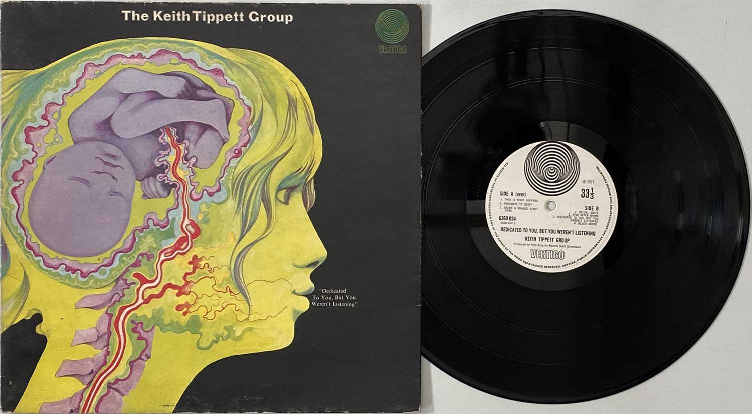 Lot 4 - KEITH TIPPETT GROUP - DEDICATED TO YOU LP