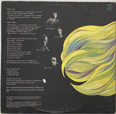 Lot 4 - KEITH TIPPETT GROUP - DEDICATED TO YOU LP (ORIGINAL UK VERTIGO SWIRL COPY - 6360 024).