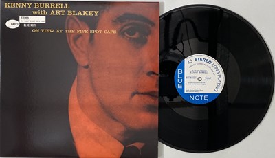 Lot 6 - KENNY BURRELL WITH ART BLAKEY - ON VIEW AT THE FIVE SPOT CAFE LP (2010 LTD EDITION PRESSING - 509996-32222-1-0)