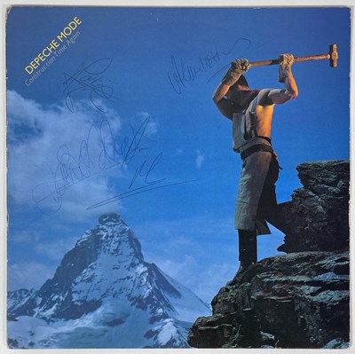 Lot 321 - DEPECHE MODE - FULLY SIGNED CONSTRUCTION TIME AGAIN LP.