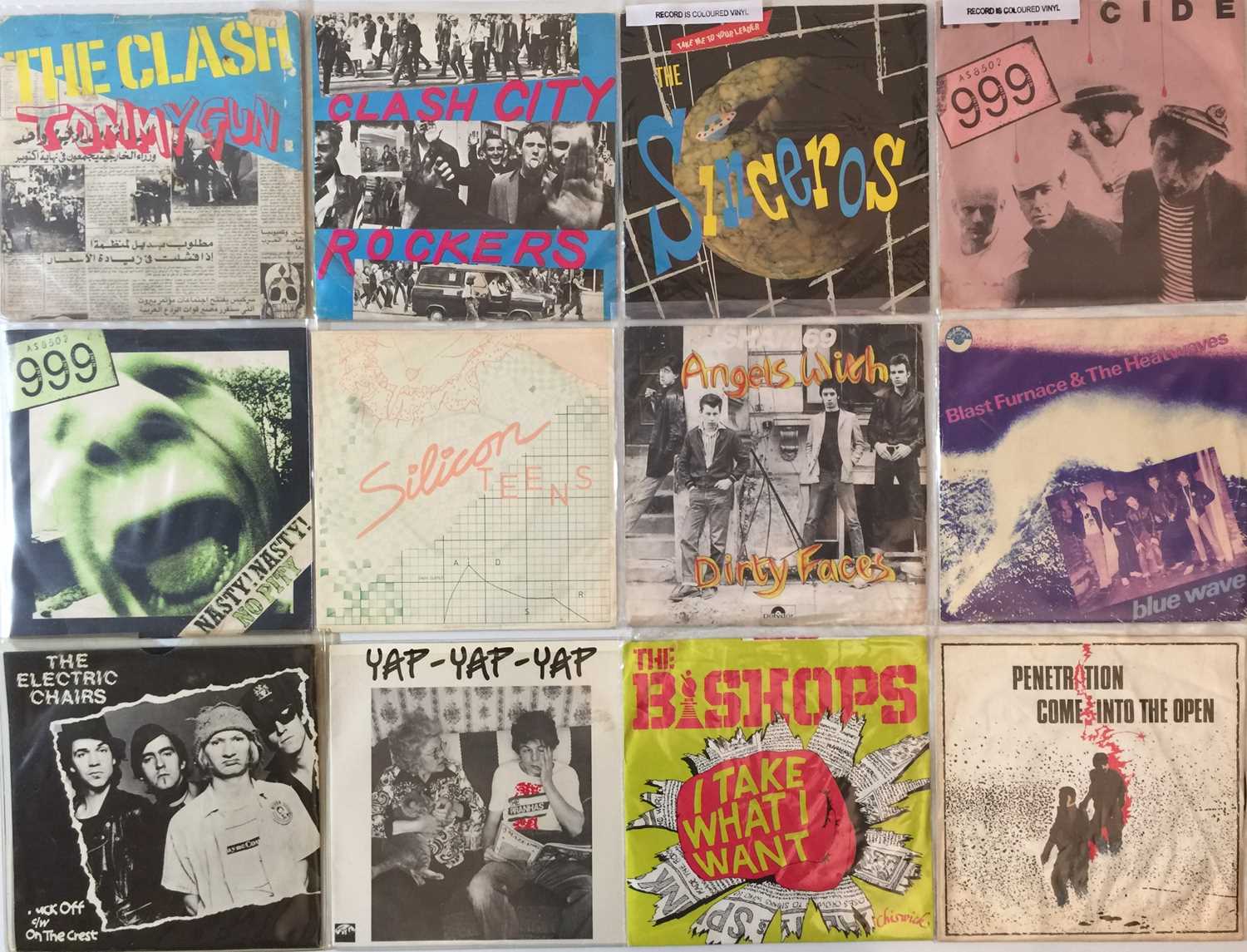 Lot 175 - Punk - PIcture Sleeve 7" - 1976 To 1979