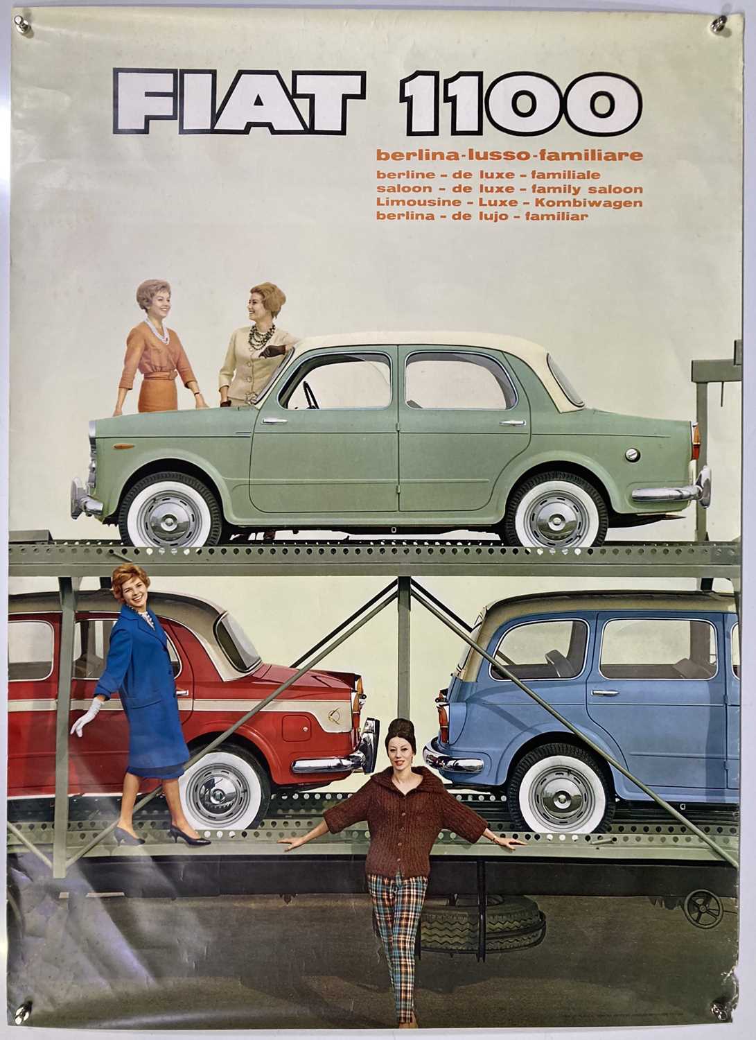 Lot 215 - AUTOMOBILES / ADVERTISING POSTER - ORIGINAL