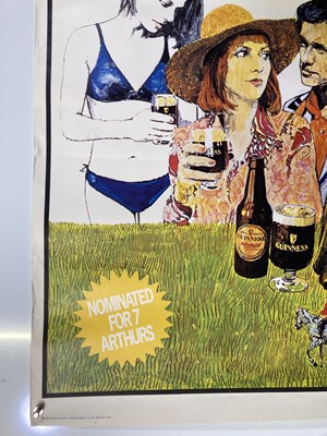 Lot 216 - ADVERTISING POSTER - A FISTFUL OF GUINNESS. ﻿