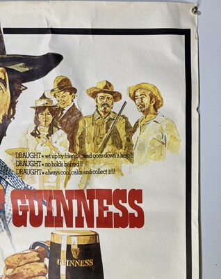 Lot 216 - ADVERTISING POSTER - A FISTFUL OF GUINNESS. ﻿