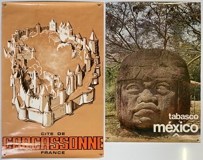 Lot 219 - TRAVEL/TOURISM POSTERS - 10 INC FRANCE / WALES / MEXICO.