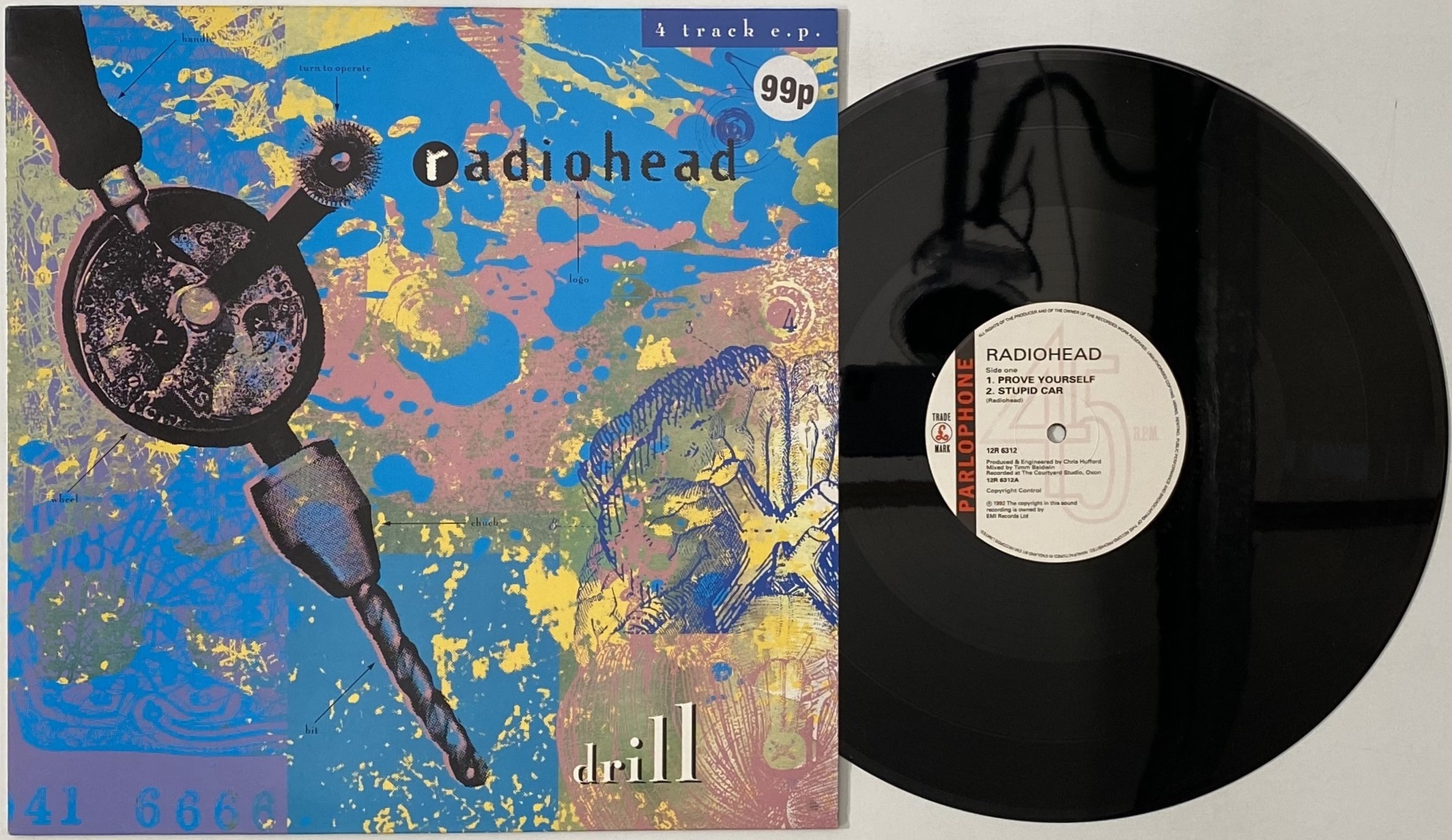 【12inc】Radiohead レディオヘッド / Drill レコードスタイル