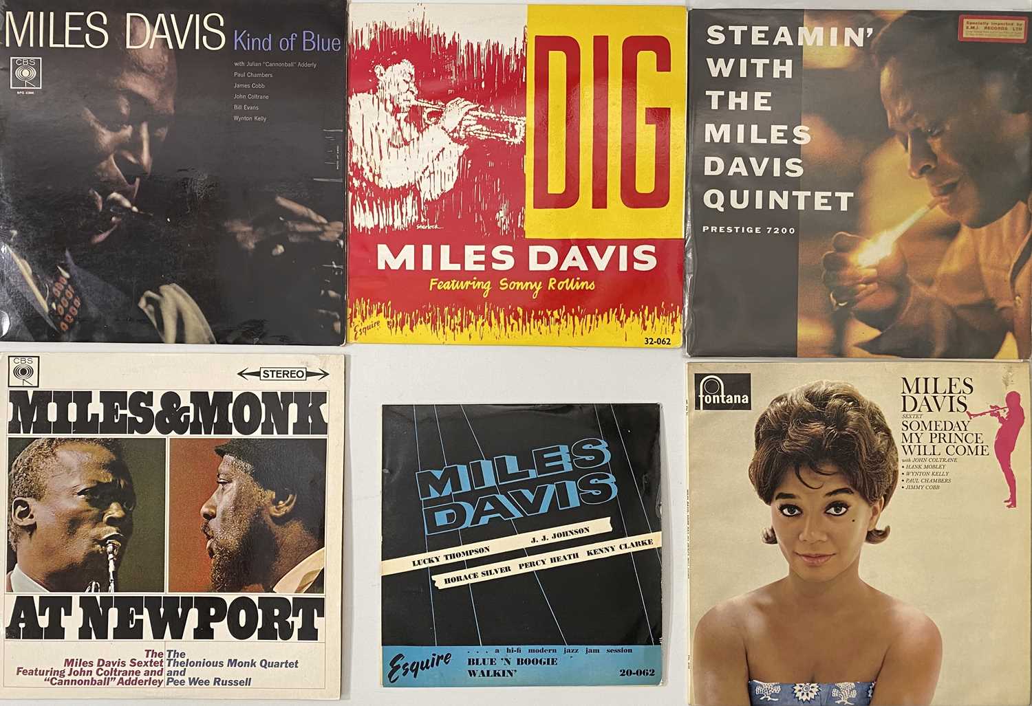 Lot 19 - MILES DAVIS - LP PACK