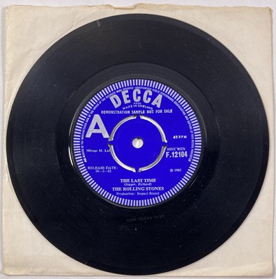 Lot 153 - THE ROLLING STONES - THE LAST TIME (DEMO - F.12104)