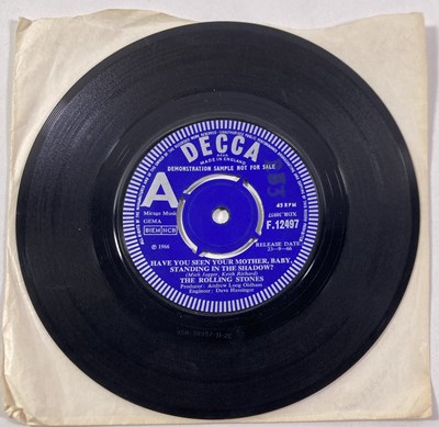 Lot 155 - THE ROLLING STONES - HAVE YOU SEEN YOUR MOTHER, BABY, STANDING IN THE SHADOW? (DEMO - F.12497)