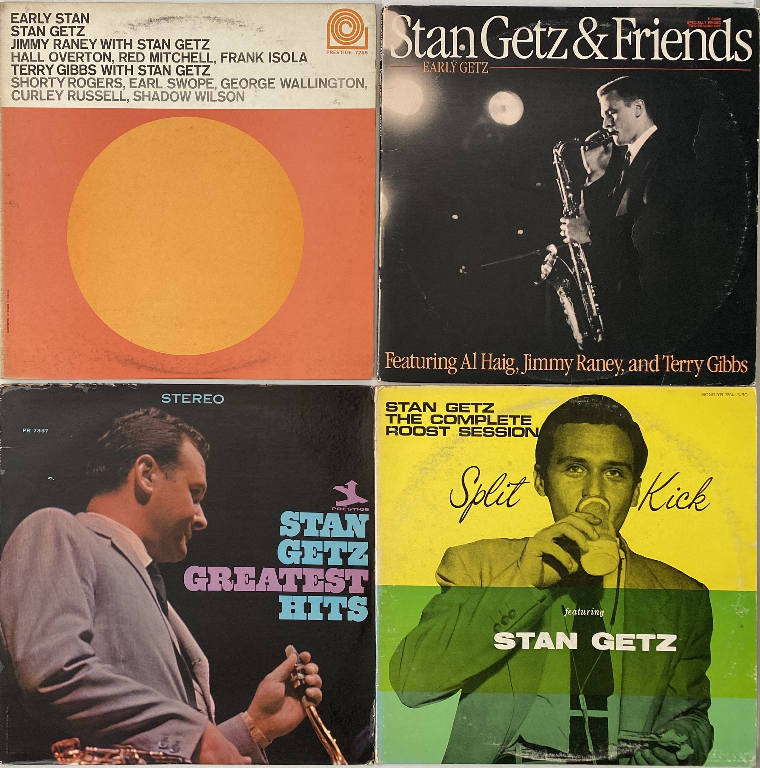 Lot 24 - Tubby Hayes  Stan Getz - Lp Collection