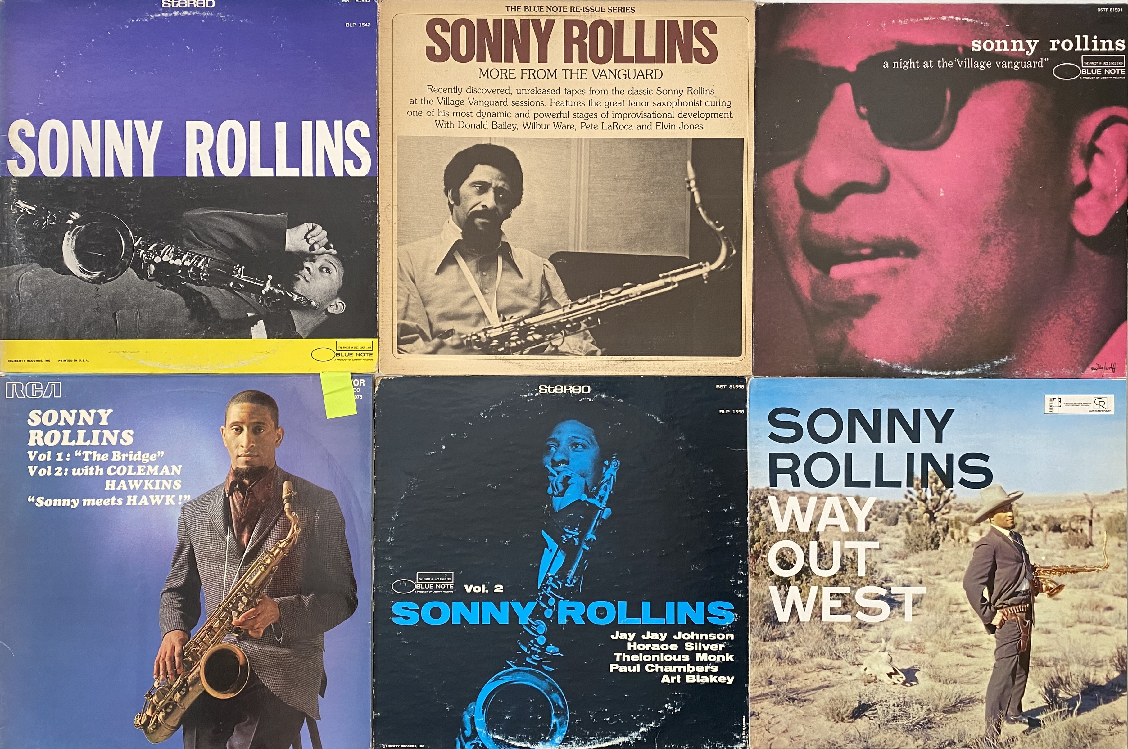 ≪超目玉☆12月≫≪超目玉☆12月≫Sonny Rollins/Vol.2 LP US初期盤