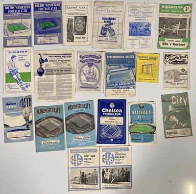 Lot 33 - 40s/50s/60s MIXED FOOTBALL PROGRAMMES.