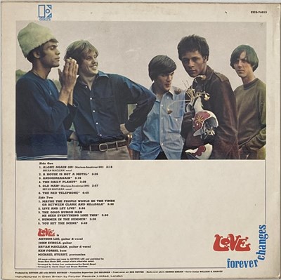 Lot 179 - LOVE - FOREVER CHANGES (OG UK STEREO - EKS-74013)