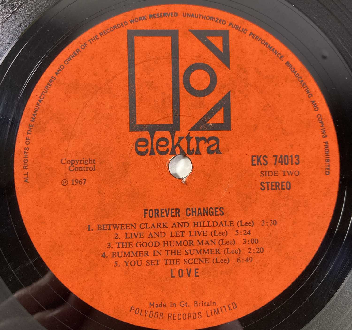 Lot 179 - LOVE - FOREVER CHANGES (OG UK STEREO