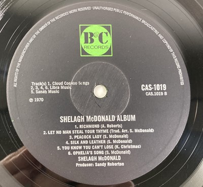 Lot 184 - SHELAGH MCDONALD - SHELAGH MCDONALD ALBUM (CAS-1019)