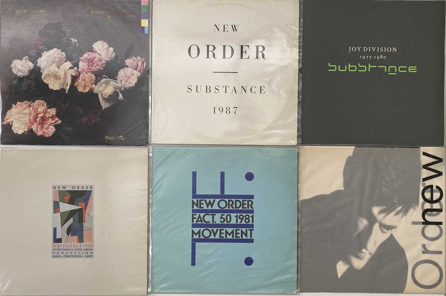 Lot 125 Joy Division New Order Lp 12 Pack