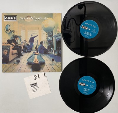 Lot 127 - OASIS - DEFINITELY MAYBE LP (UK OG - DAMONT PRESS - CRE LP169)