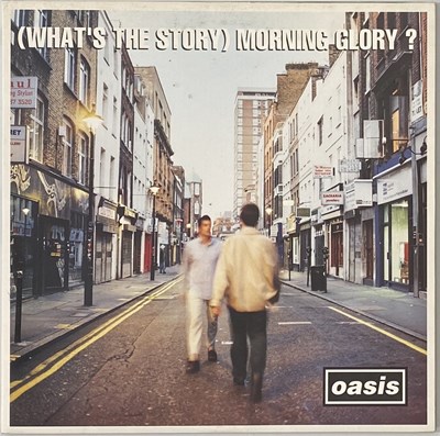 Lot 128 - OASIS - (WHAT'S THE STORY) MORNING GLOSY LP (UK DAMONT - CREATION CRE LP189)