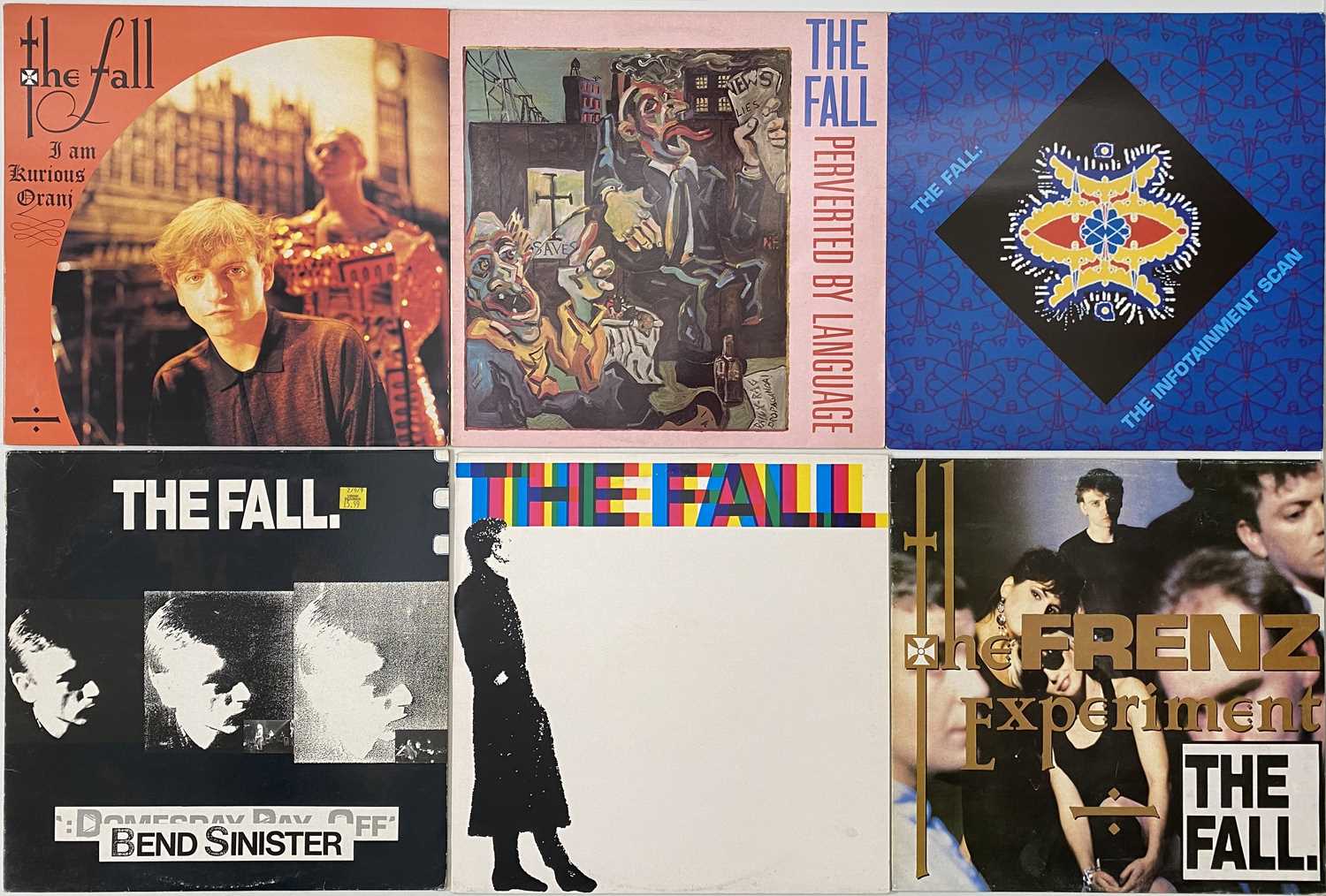 Lot 129 - THE FALL - LP PACK (INC 90s RARITIES)