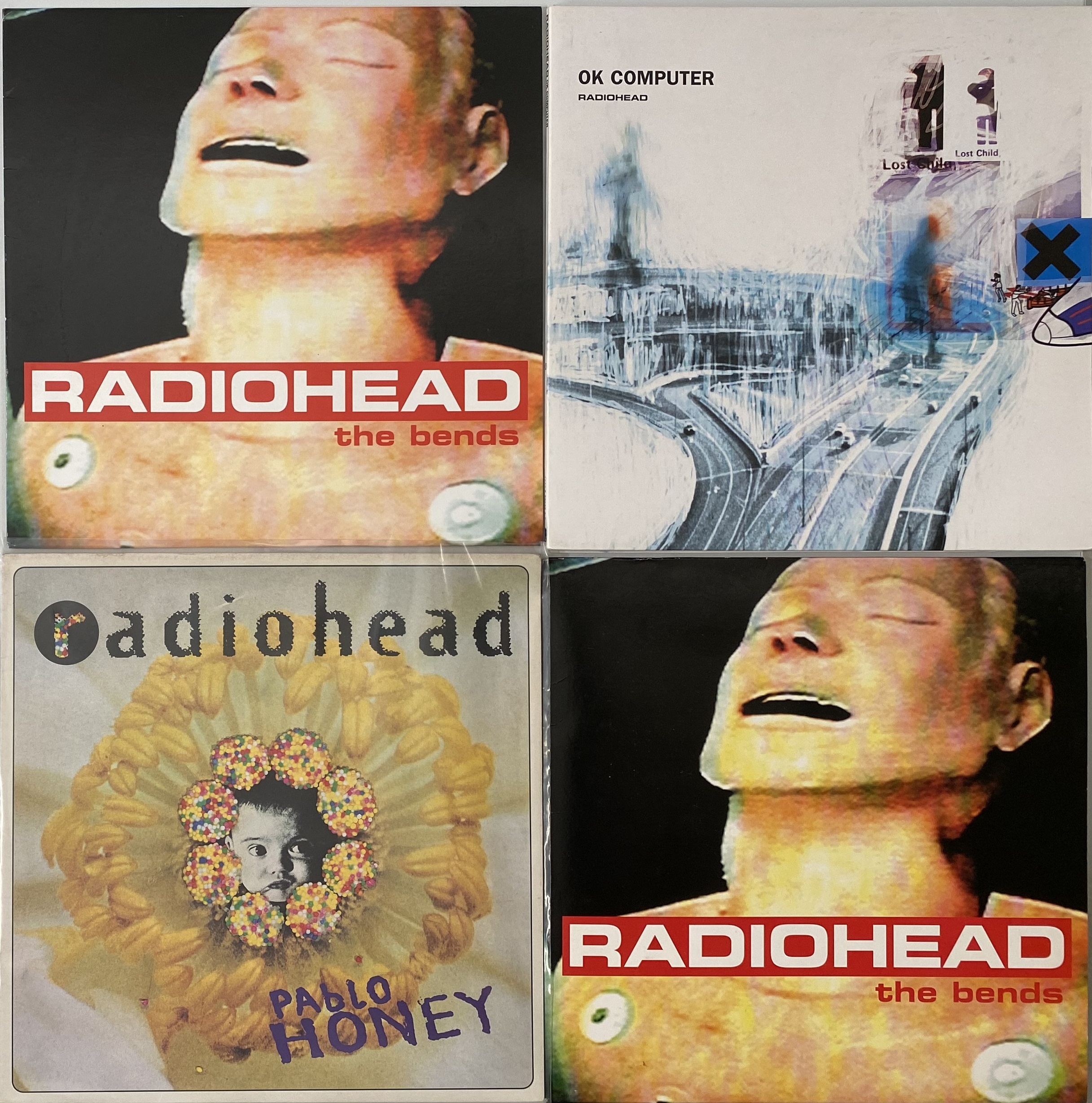Radiohead Core Lot 130 - RADIOHEAD - LP PACK