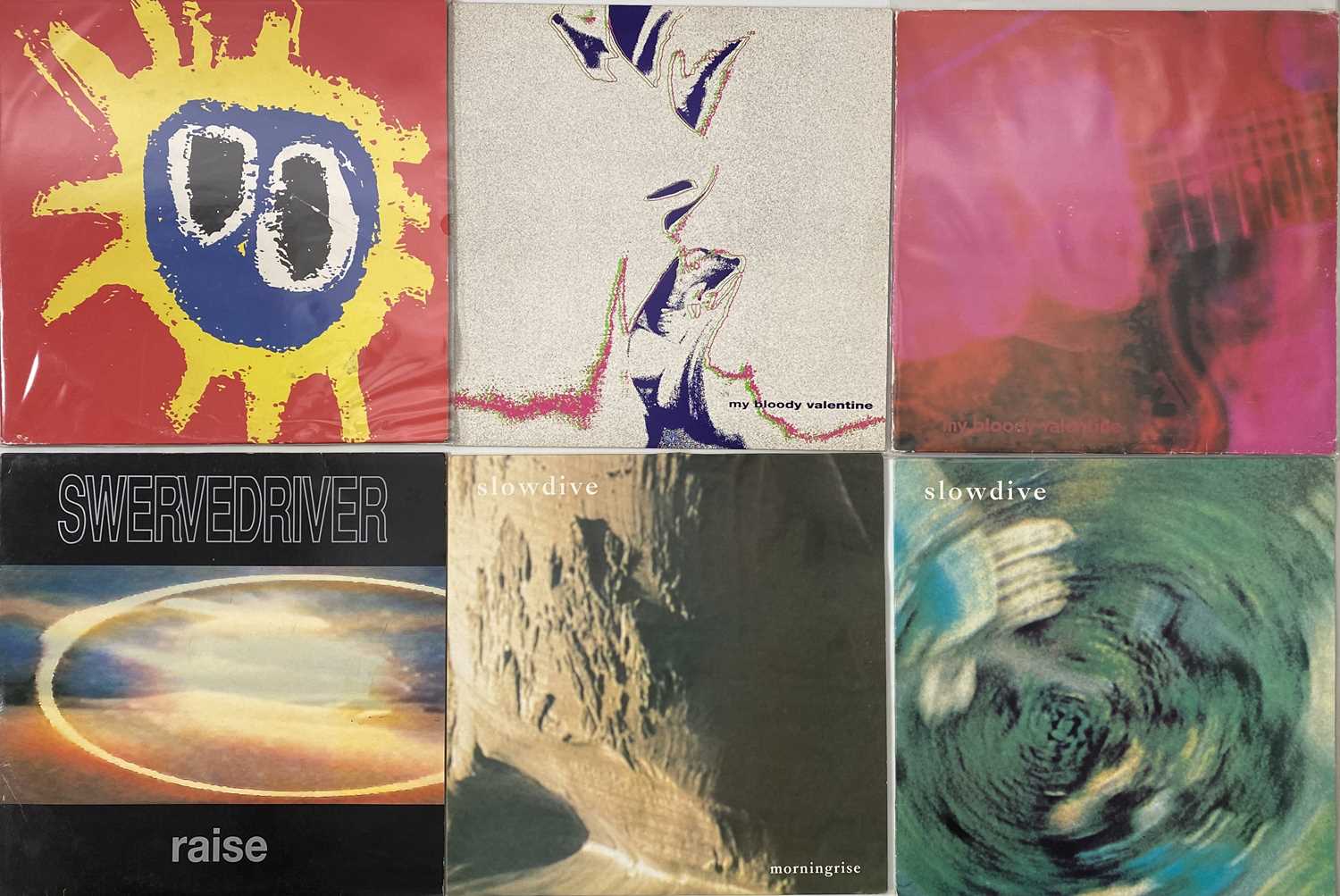 Lot 189 - CREATION RECORDS LP PACK (MBV/ SLOWDIVE/ SWERVEDRIVER)