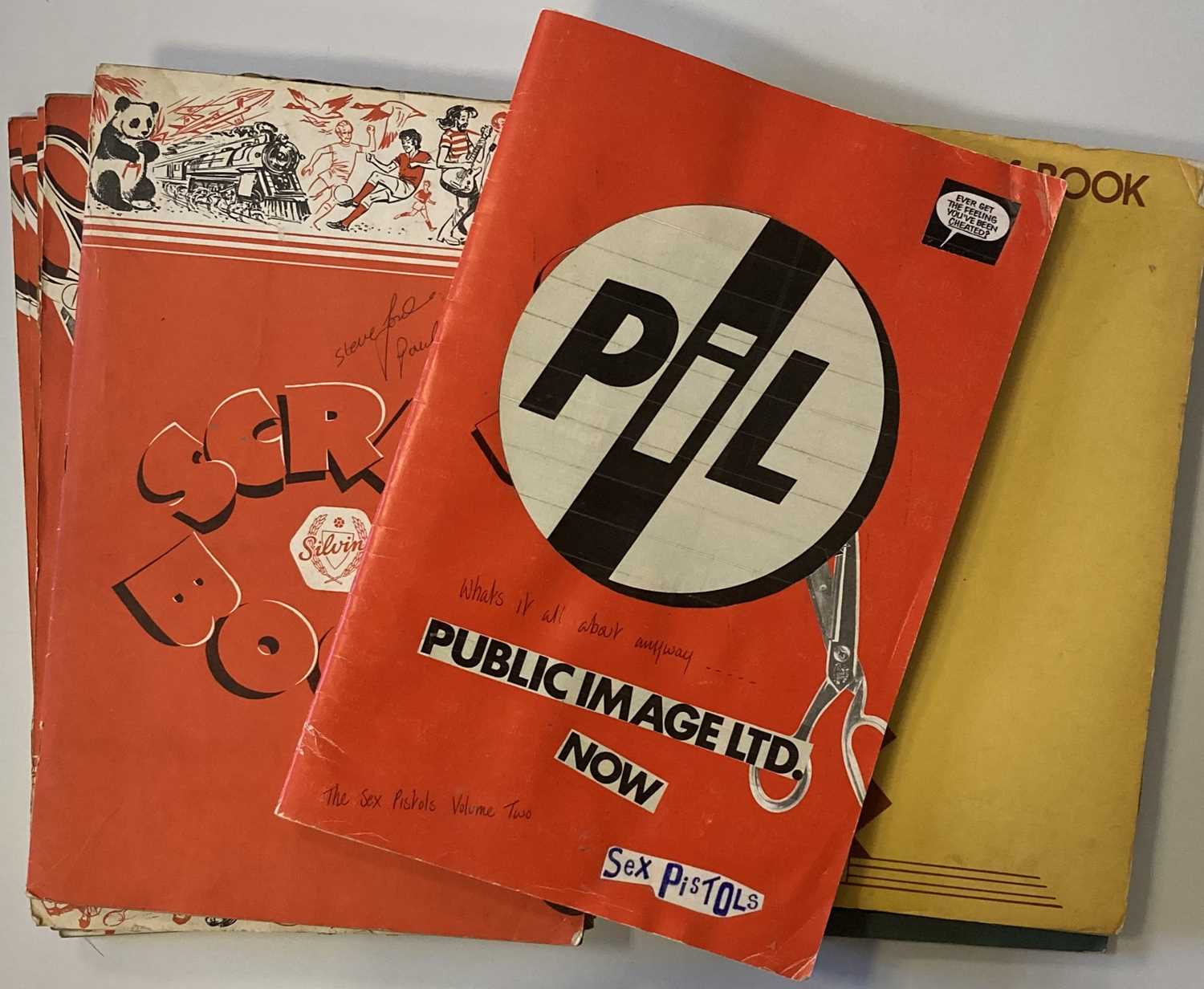 Lot 264 - SEX PISTOLS AND PIL SCRAPBOOKS
