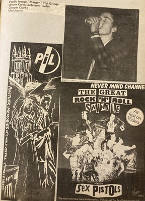Lot 264 - SEX PISTOLS AND PIL SCRAPBOOKS