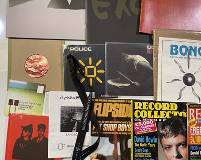 Lot 52 - DEPECHE MODE - MAGAZINES, PROGRAMMES, POSTERS.