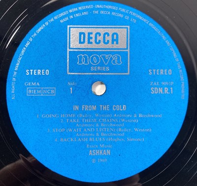 Lot 205 - ASHKAN - IN FROM THE COLD (SDN-R 1 - UK STEREO OG)