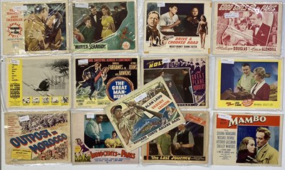 Lot 116 - LARGE QUANTITY OF C 1940/1950/60S LOBBY CARDS.