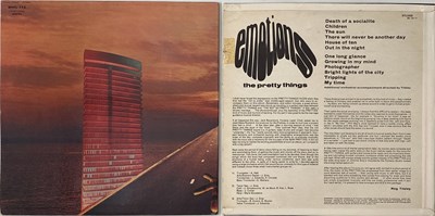 Lot 209 - THE PRETTY THINGS - EMOTIONS/PARACHUTE LPs (ORIGINAL UK COPIES)