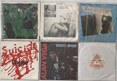 Lot 211 - SUICIDE / RELATED / THROBBING GRISTLE - 7" PACK