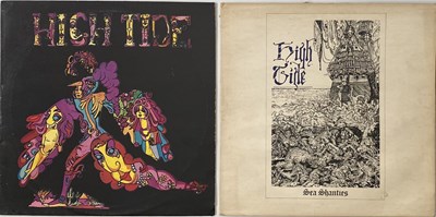 Lot 212 - HIGH TIDE - SEA SHANTIES & HIGH TIDE LPs (ORIGINAL UK COPIES)