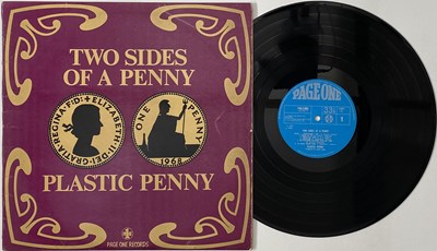 Lot 220 - PLASTIC PENNY - TWO SIDES OF A PENNY LP (ORIGINAL UK COPY - POLS 005)