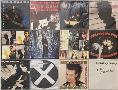 Lot 219 - NICK CAVE & RELATED - 7" COLLECTION