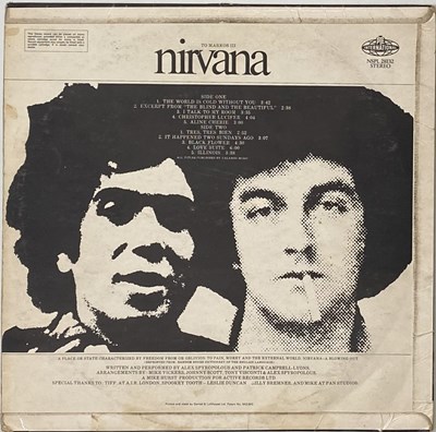 Lot 222 - NIRVANA - DEDICATED TO MARKOS III (ORIGINAL UK COPY - PYE NSPL 28132)