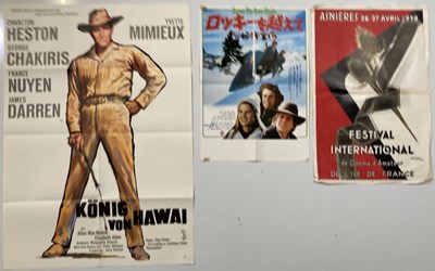 Lot 159 - FOREIGN FILM POSTERS.