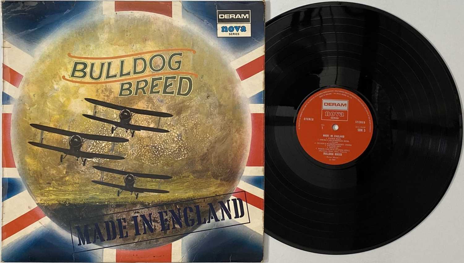 Lot 225 - BULLDOG BREED - MADE IN ENGLAND LP (ORIGINAL UK STEREO COPY - DERAM NOVA SERIES SDN 5).