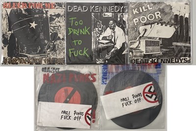 Lot 220 - DEAD KENNEDYS - 7" COLLECTION