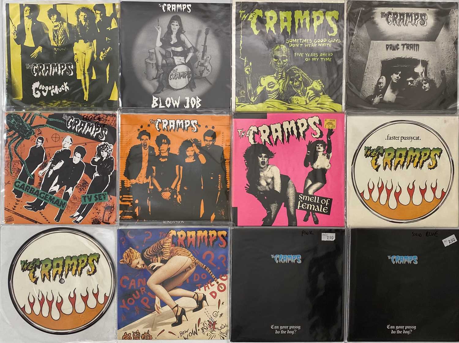 Lot 222 - THE CRAMPS - 7" ARCHIVE