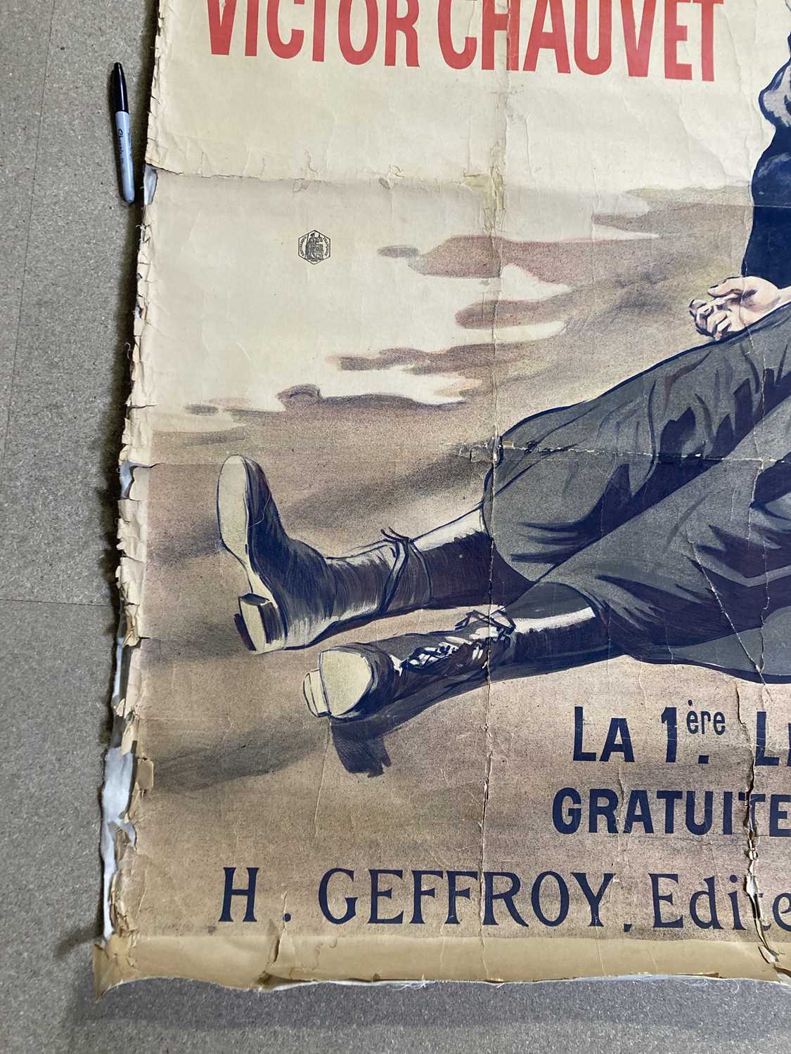 Lot 234 19TH CENTURY FRENCH ADVERTISING POSTER ART lot-234-19th-century-french-advertising-poster-art