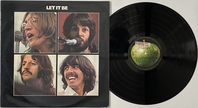 Lot 240 - THE BEATLES - LET IT BE LP (ORIGINAL UK 'PXS 1' SET - 'FACTORY SAMPLE' STICKERED)