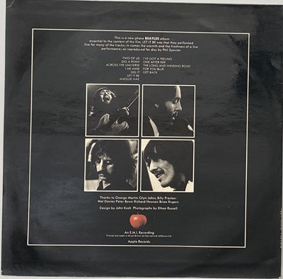 Lot 240 - THE BEATLES - LET IT BE LP (ORIGINAL UK 'PXS 1' SET - 'FACTORY SAMPLE' STICKERED)