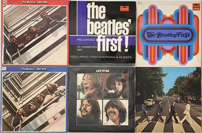 Lot 242 - THE BEATLES & RELATED - LP SELECTION