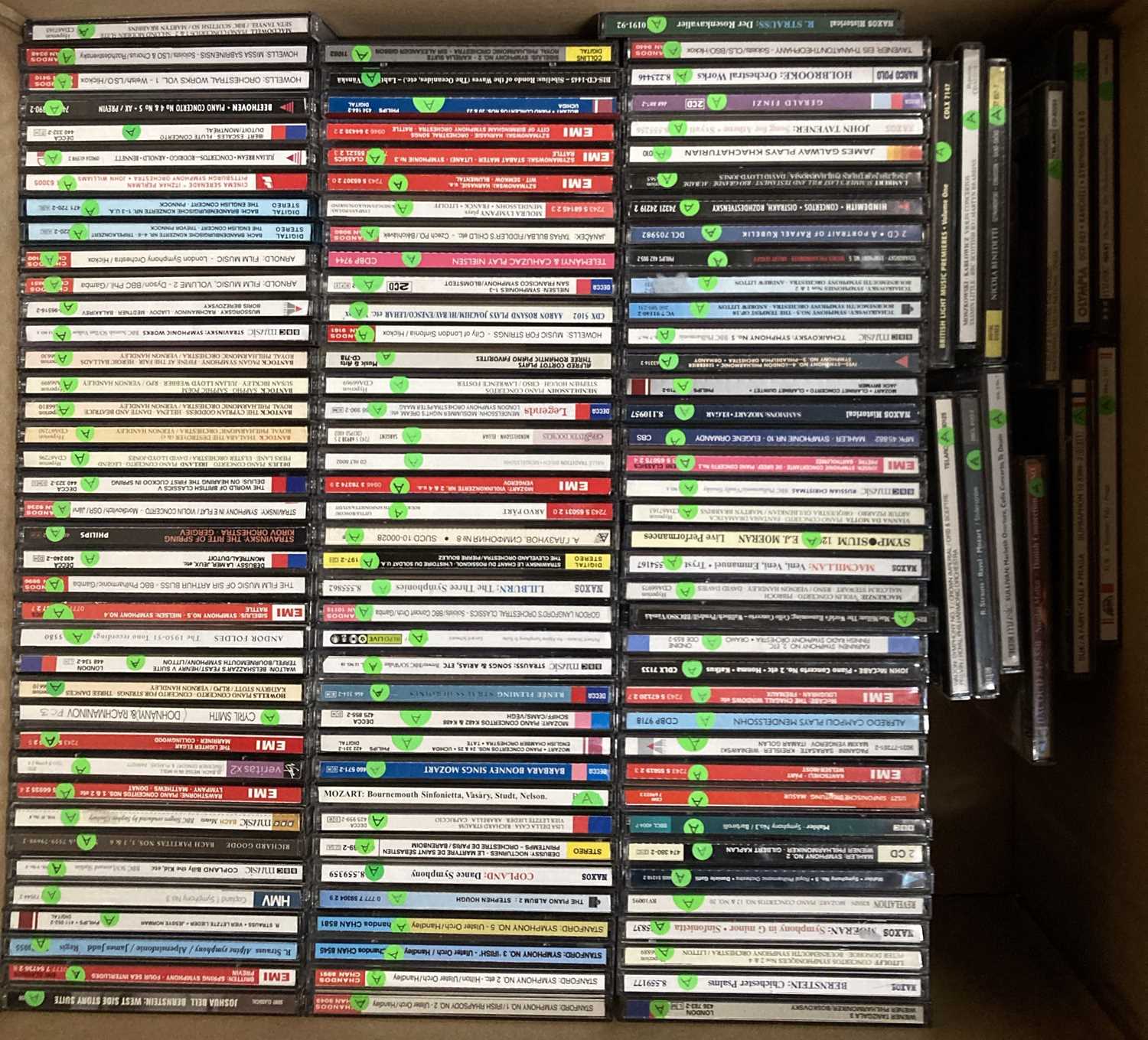 Lot 332 - APPROX 254 SIGNED CLASSICAL CDs.