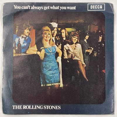 Lot 253 - THE ROLLING STONES - HONKY TONK WOMEN C/W YOU CAN'T ALWAYS GET WHAT YOU WANT 7" - ORIGINAL UK DEMO (DECCA F 12952)