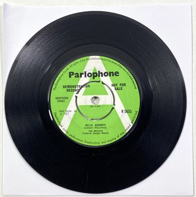 Lot 265 - THE BEATLES - HELLO, GOODBYE 7" - ORIGINAL UK DEMO (PARLOPHONE R 5655)