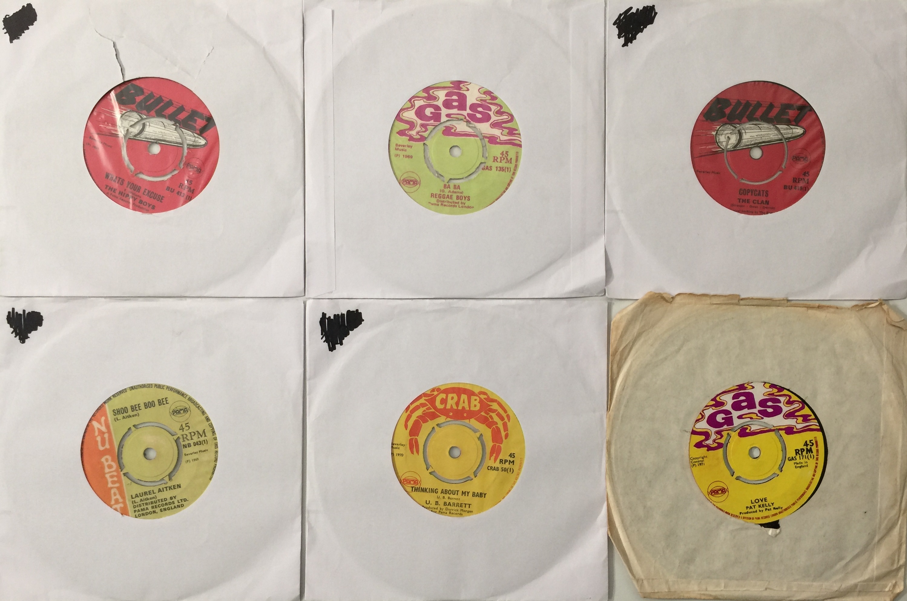 Uk Reggae Lot 53 - REGGAE - UK (ISSUED) 7